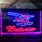 Budweiser Neon Sign Plane Game Room 1