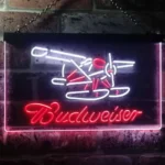 Budweiser Neon Sign Plane Game Room 1