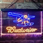 Budweiser Neon Sign Plane Game Room 1
