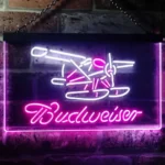 Budweiser Neon Sign Plane Game Room 1