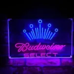 Budweiser Neon Sign Select Crown Classic 1