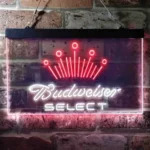 Budweiser Neon Sign Select Crown Classic 1