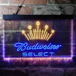 Budweiser Neon Sign Select Crown Classic 1