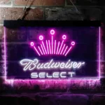 Budweiser Neon Sign Select Crown Classic 1