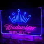 Budweiser Neon Sign Select Crown Classic 1