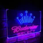 Budweiser Neon Sign Select Crown Classic 1