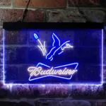 Budweiser Neon Sign Waterfowl Hunting 1
