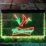 Budweiser Neon Sign Waterfowl Hunting 1