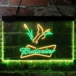 Budweiser Neon Sign Waterfowl Hunting 1