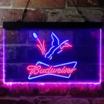 Budweiser Neon Sign Waterfowl Hunting 1
