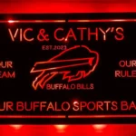 Buffalo Bills Metal Sign Custom Bills Team Spirit 1