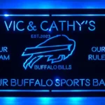 Buffalo Bills Metal Sign Custom Bills Team Spirit 1