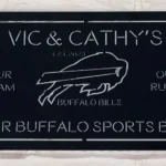 Buffalo Bills Metal Sign Custom Bills Team Spirit 1