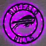 Buffalo Bills Metal Sign Nfl 1