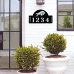 Buffalo Bills Metal Sign Nfl Metal House Number Sign 1