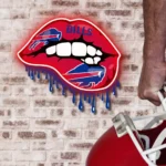 Buffalo Bills Neon Sign Dripping Lips 1