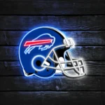 Buffalo Bills Neon Sign Nfl Football Helmet Acrylic Led 1