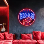 Buffalo Bills Neon Sign Vintage Acrylic 1