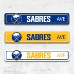 Buffalo Sabres Metal Sign Artistic Nhl 1