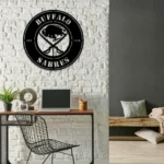 Buffalo Sabres Metal Sign Buffalo Ice Logo 1