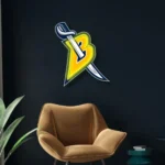 Buffalo Sabres Neon Sign Letter B With Sword 1