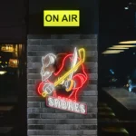 Buffalo Sabres Neon Sign Mascot Acrylic 1