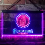 Bundaberg Rum Neon Sign Bear Rum Badge 1
