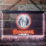 Bundaberg Rum Neon Sign Bear Rum Badge 1