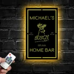 Busch Light Metal Sign Buck 1