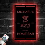 Busch Light Metal Sign Buck 1