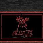 Busch Light Metal Sign Deer 1
