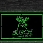 Busch Light Metal Sign Deer 1