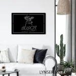 Busch Light Metal Sign Deer 1