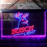 Busch Light Neon Sign Deer 1