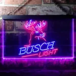 Busch Light Neon Sign Deer 1