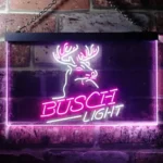 Busch Light Neon Sign Deer 1