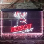 Busch Light Neon Sign Deer 1