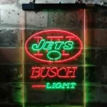 Busch Light Neon Sign New York Jet 1