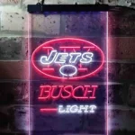 Busch Light Neon Sign New York Jet 1