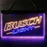 Busch Light Neon Sign Upslope Logo Home Bar 1