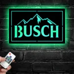 Busch Metal Sign Snow Mountain 1