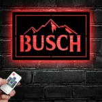 Busch Metal Sign Snow Mountain 1