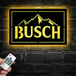 Busch Metal Sign Snow Mountain 1