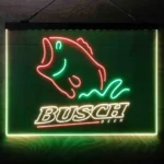 Busch Neon Sign Fishing Camp 3 Color 1