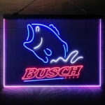 Busch Neon Sign Fishing Camp 3 Color 1