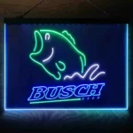 Busch Neon Sign Fishing Camp 3 Color 1