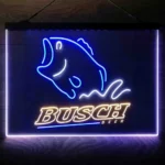 Busch Neon Sign Fishing Camp 3 Color 1
