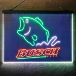 Busch Neon Sign Fishing Camp 3 Color 1