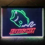 Busch Neon Sign Fishing Camp 3 Color 1