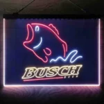 Busch Neon Sign Fishing Camp 3 Color 1
